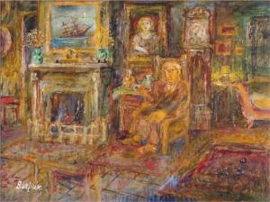 Walkowitz at Home -- David Burliuk Click Image