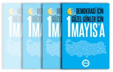 DİSK’in 1 Mayıs 2018 afiş ve bildirileri çıktı