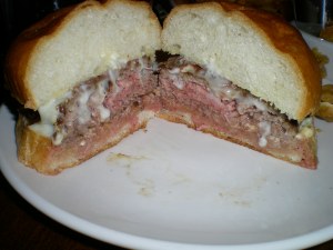 White Truffle Burger wirh Robiola cheese