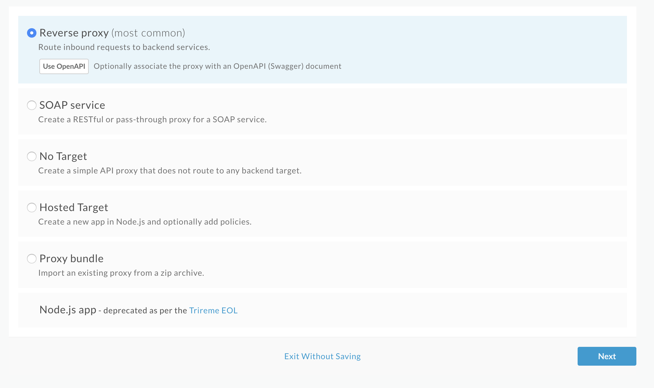 Membuat jenis Proxy