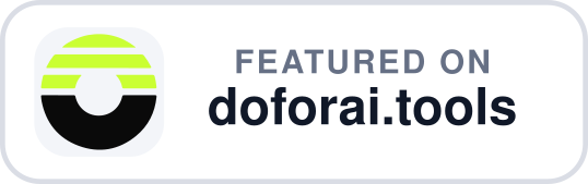 Featured on doforai.tools