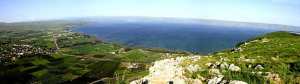 Sea of Galilee from BiblePlaces.com
