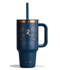 Hydro Flask Travel Tumbler Western Dark Blue