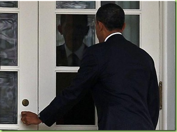 Lock him out