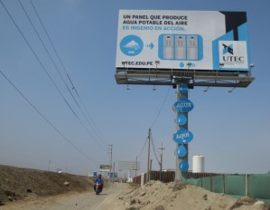 clean water billboard