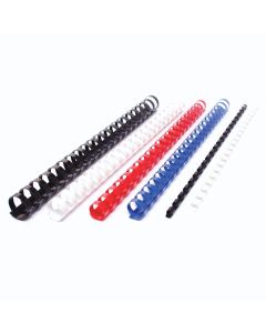 Spirale za uvez plastične, 19 mm 100/1 crna