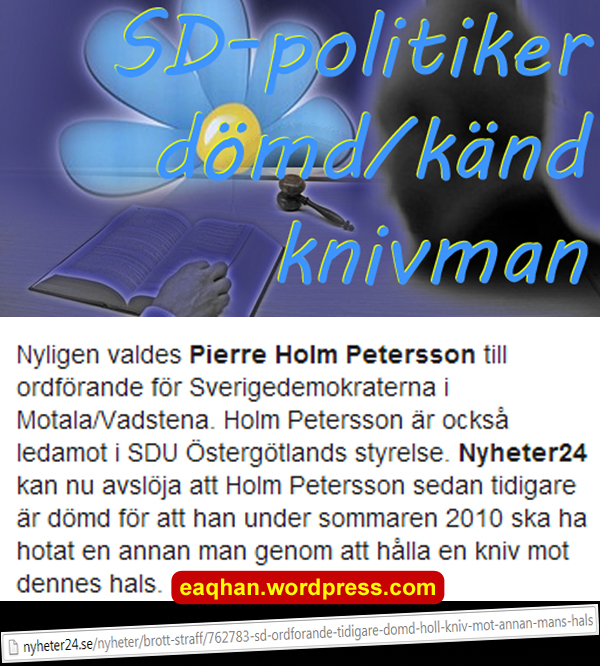 SD knivman Pierre Holm Petersson