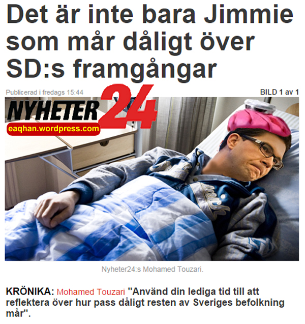 Åkesson sjuk