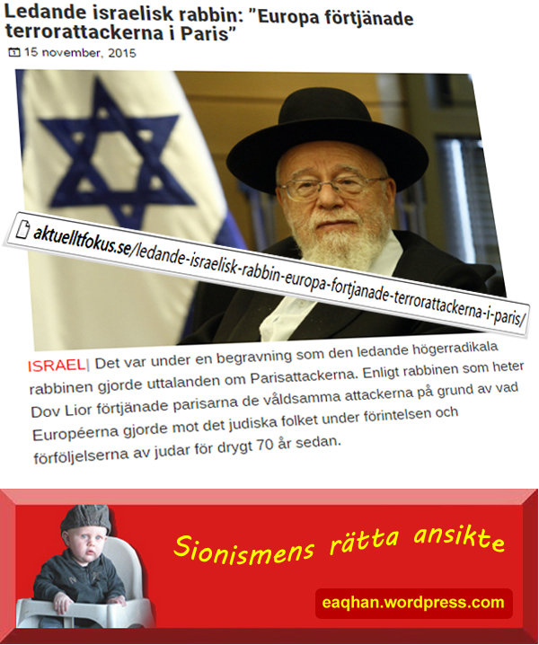 Rabbin om Parisattackerna