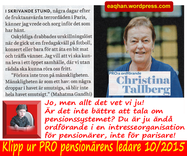 PRO pensionären ledare 10 2015 2