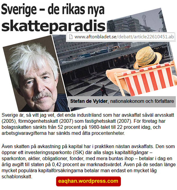 Ingen skatt för rika