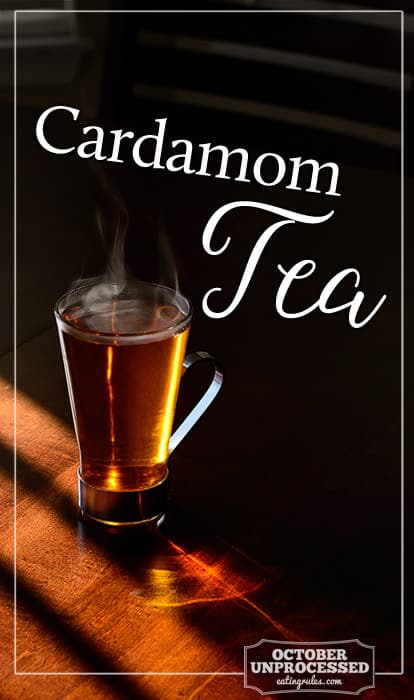 Hot Cardamom Tea Cardamom tea