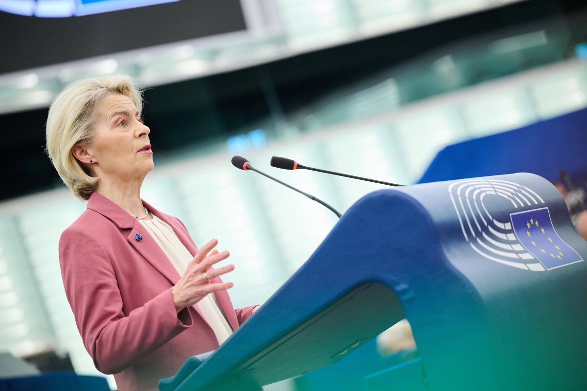 Participation of Ursula von der Leyen, President of the European Commission, in the plenary session of the European Parliament