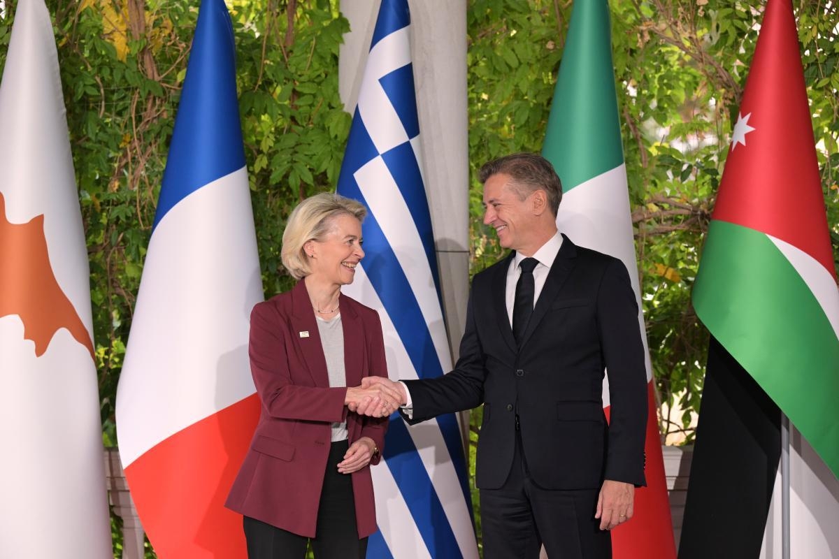 Participation of Ursula von der Leyen, President of the European Commission, to the summit of southern European Union countries