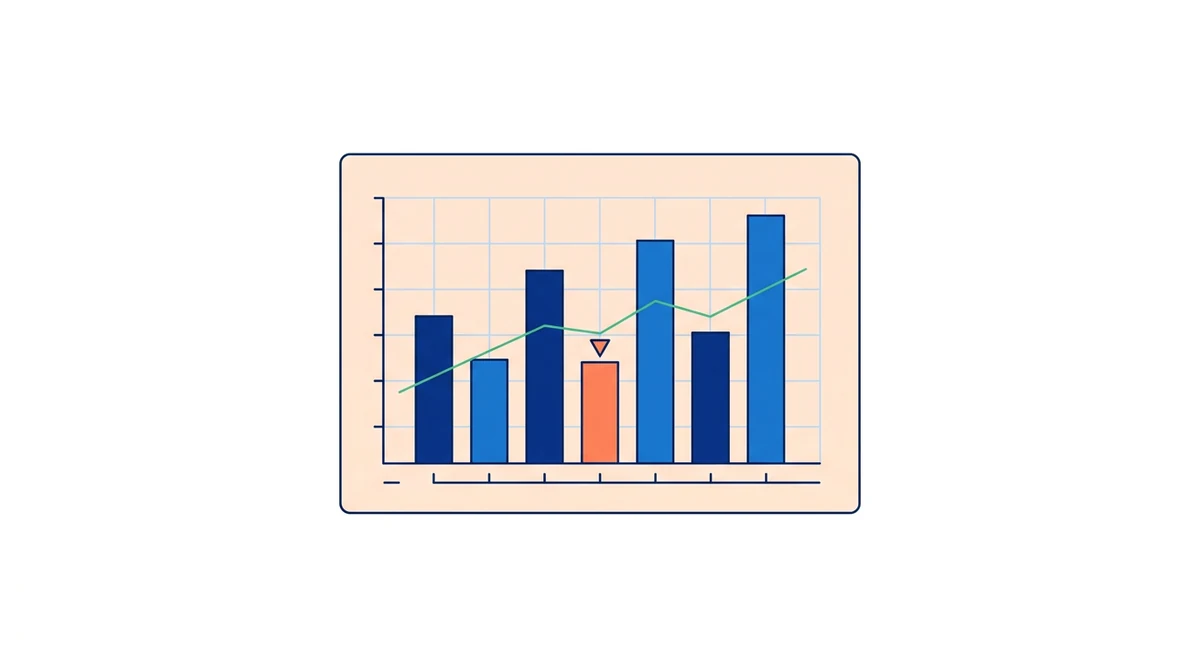 A reporting dashboard of sends and opens