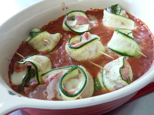 zucchini rollatini, dish