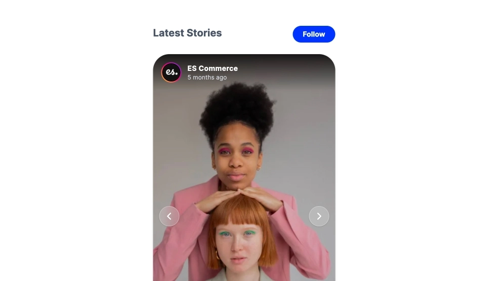 Curseur Simple Stories Instagram