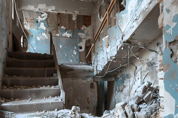 Asbestos in an old building (Online international conference on Asbestos at Work Directive)