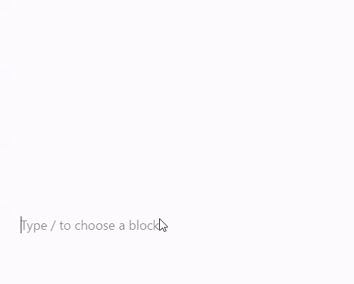 صورة GIF توضِّح إضافة مكوِّن عنوان الموقع باستخدام اختصار لوحة المفاتيح.