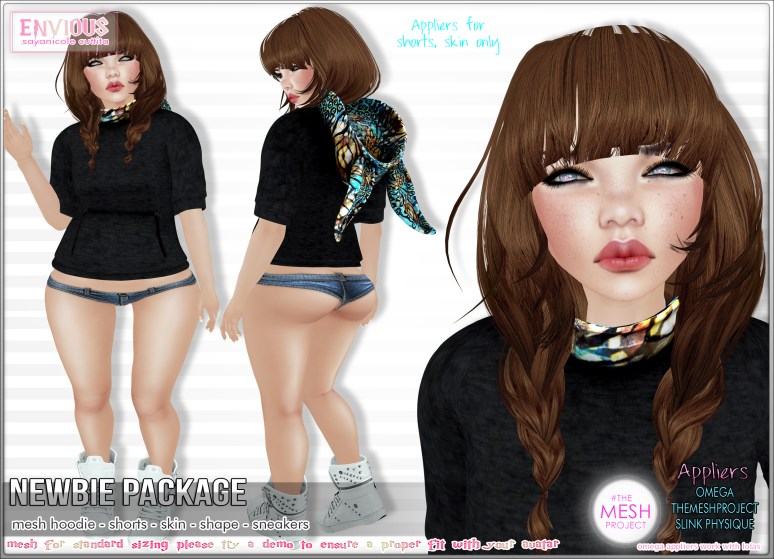 Our welcome pack for new members of secondlife is back up with brand new items! This package is for anyone under 30 days old. http://maps.secondlife.com/secondlife/Sim%20Style/174/113/2503