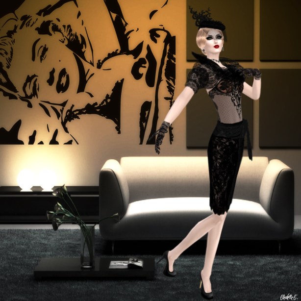 Angel Dessous L Eros black
