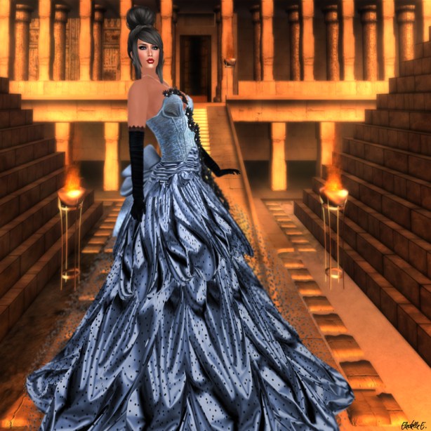 Angel Dessous Symphonie- blue- c