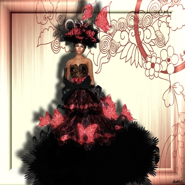 Fellini Madame Gown 1
