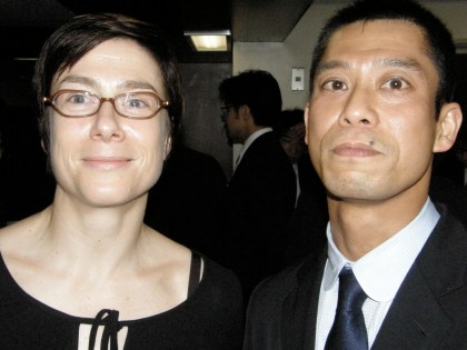 Natali and Irie sensei Natali and Irie sensei