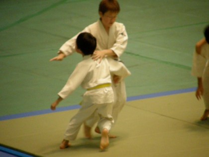 Ray irimi nage Ray does irimi nage