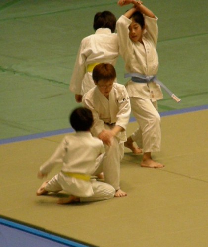 Ray Shihonage Ray finishes shihonage