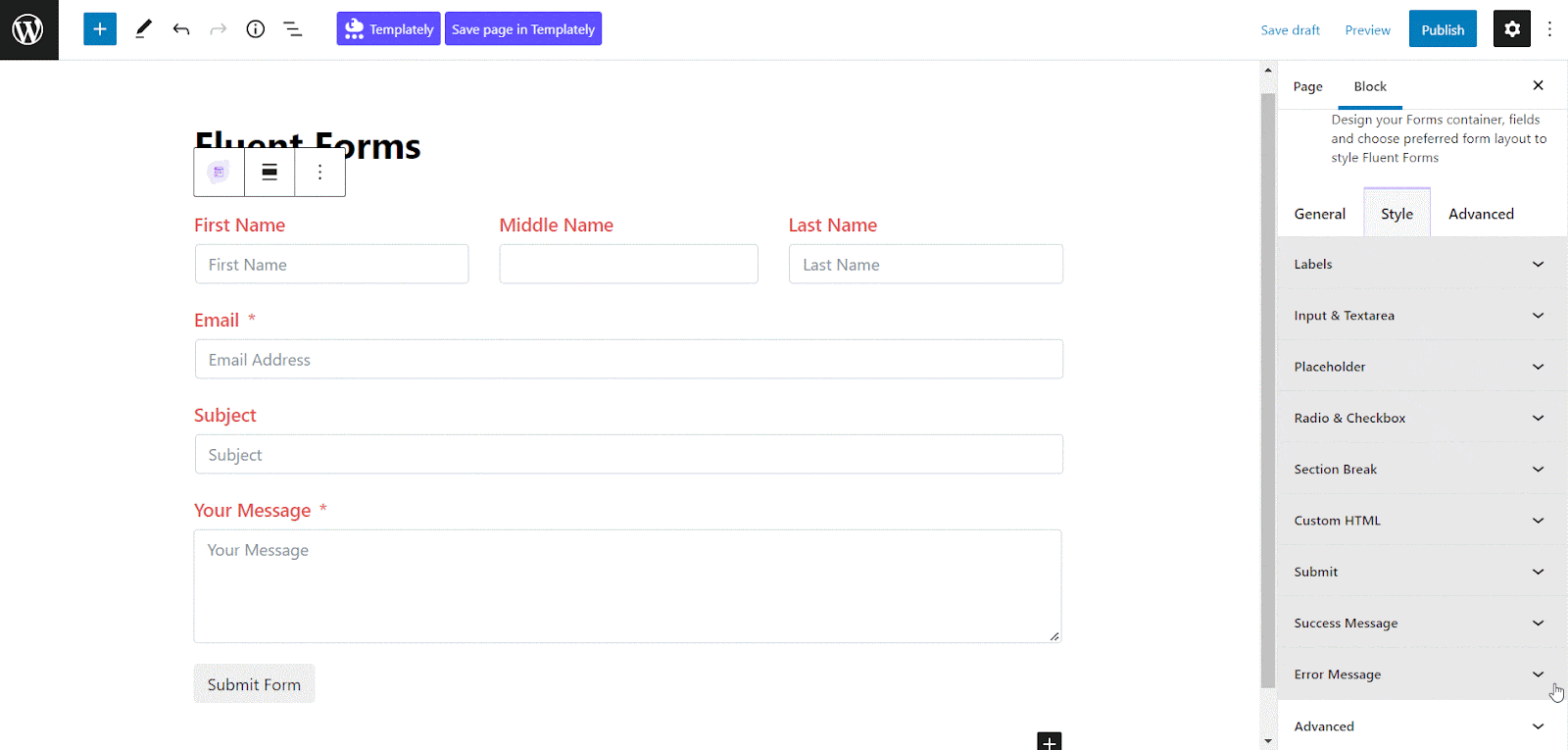 EB Fluent Forms 7 EB Fluent Forms