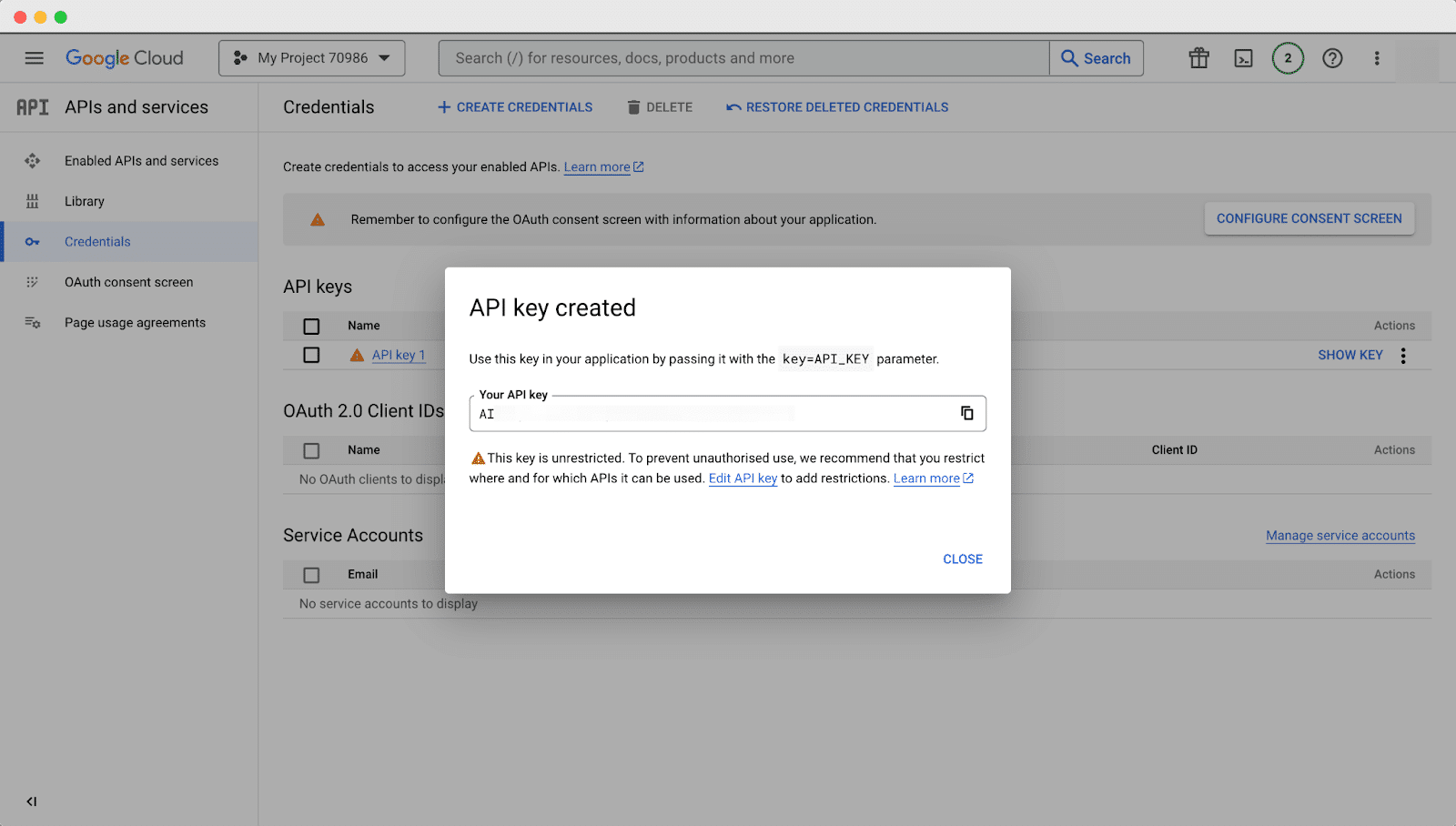 How to Retrieve Google API Keys? 3 Google API Keys