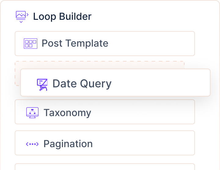 Query Loop Builder 31 Query Loop Builder