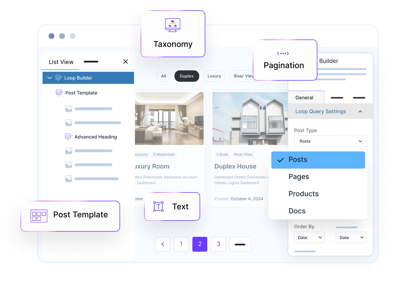 Query Loop Builder 23 Query Loop Builder | Essential Gutenberg Blocks for WordPress