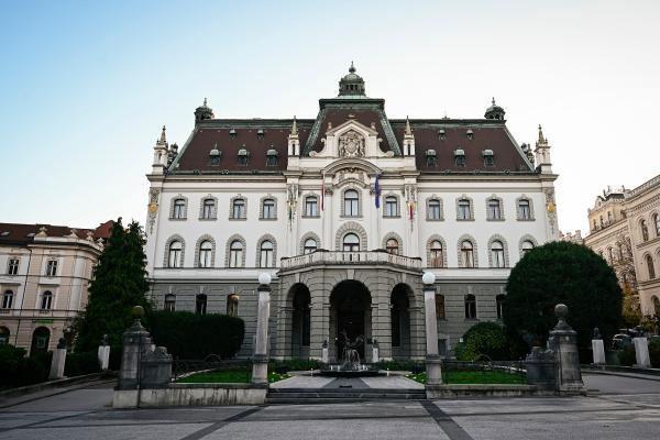 The main building of the University of Ljubljana