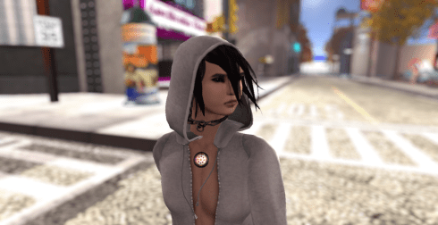Walking on the street