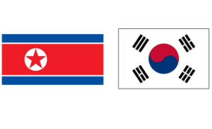 Flags of North and South Korea, so similar, er...NOT! Flags of North and South Korea, so similar, er...NOT!