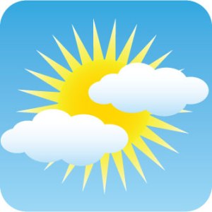 partly sunny? - or - partly cloudy? partly sunny? - or - partly cloudy?