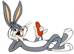 bugs bunny with carrot