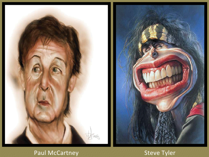 Paul McCartney and Steve Tyler