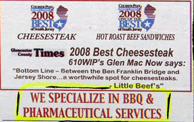 classified ad bbq and pharmaceutical services