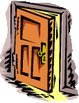 new door cartoon