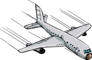 cartoon jet