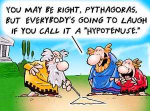 Pythagoras cartoon