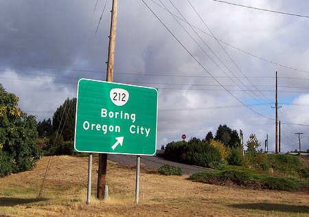 Silly place names - Boring
