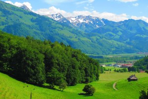 mountains and hills