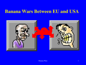 banana wars