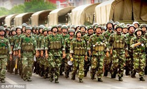 Chinese army