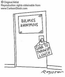 bulimia cartoon