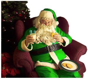 Green Santa